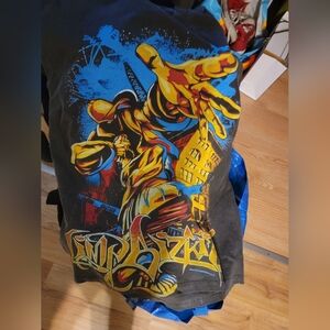 LIMP BIZKIT SHAKA HEAVYWEIGHT GARMET DYED T SHIRT